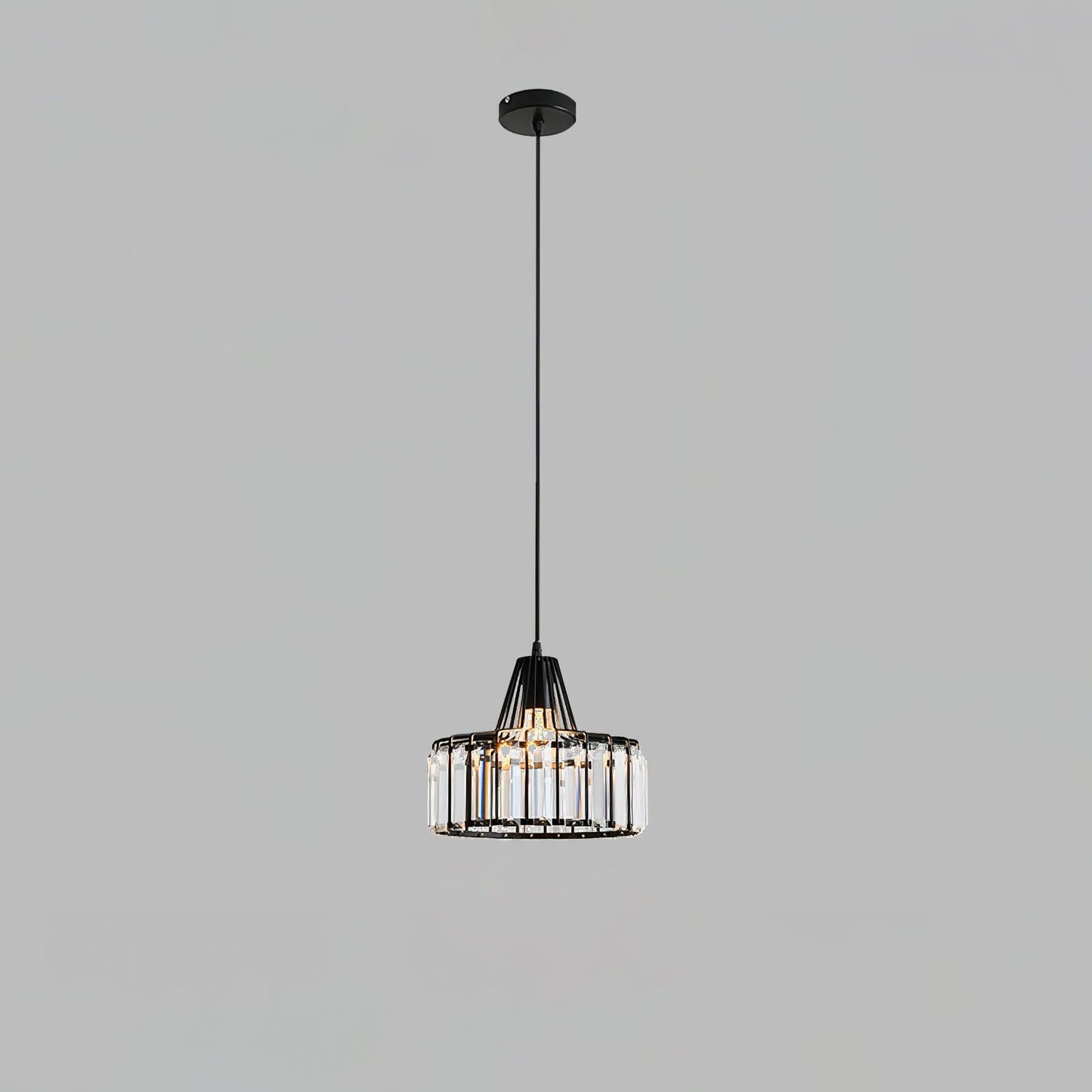 Sparkling Glass Pendant Ceiling Light Fixture