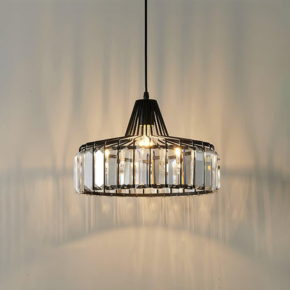Sparkling Glass Pendant Ceiling Light Fixture