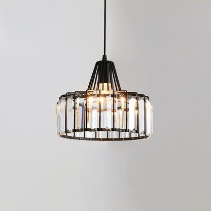 Sparkling Glass Pendant Ceiling Light Fixture