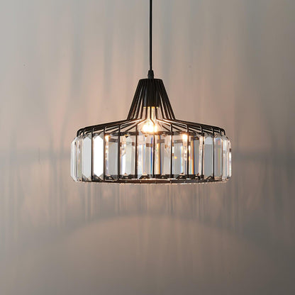 Sparkling Glass Pendant Ceiling Light Fixture