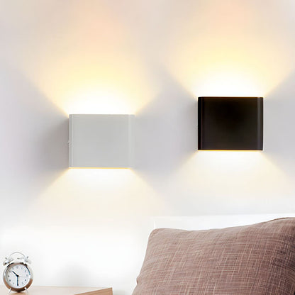 Slim LED Wall Light Modern White Compact Design - Cofik
