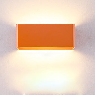 Slim LED Wall Light Modern White Compact Design