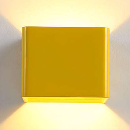 Slim LED Wall Light Modern White Compact Design