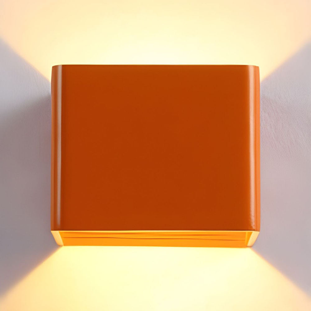 Slim LED Wall Light Modern White Compact Design