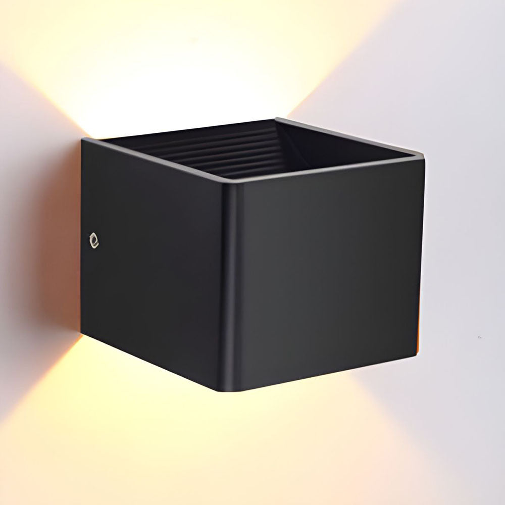 Slim LED Wall Light Modern White Compact Design