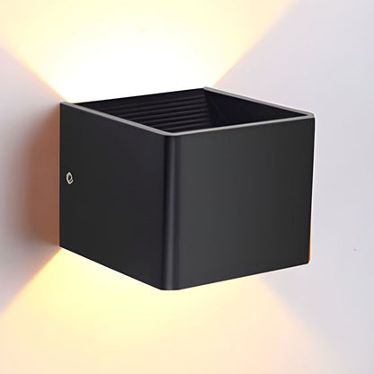 Slim LED Wall Light Modern White Compact Design