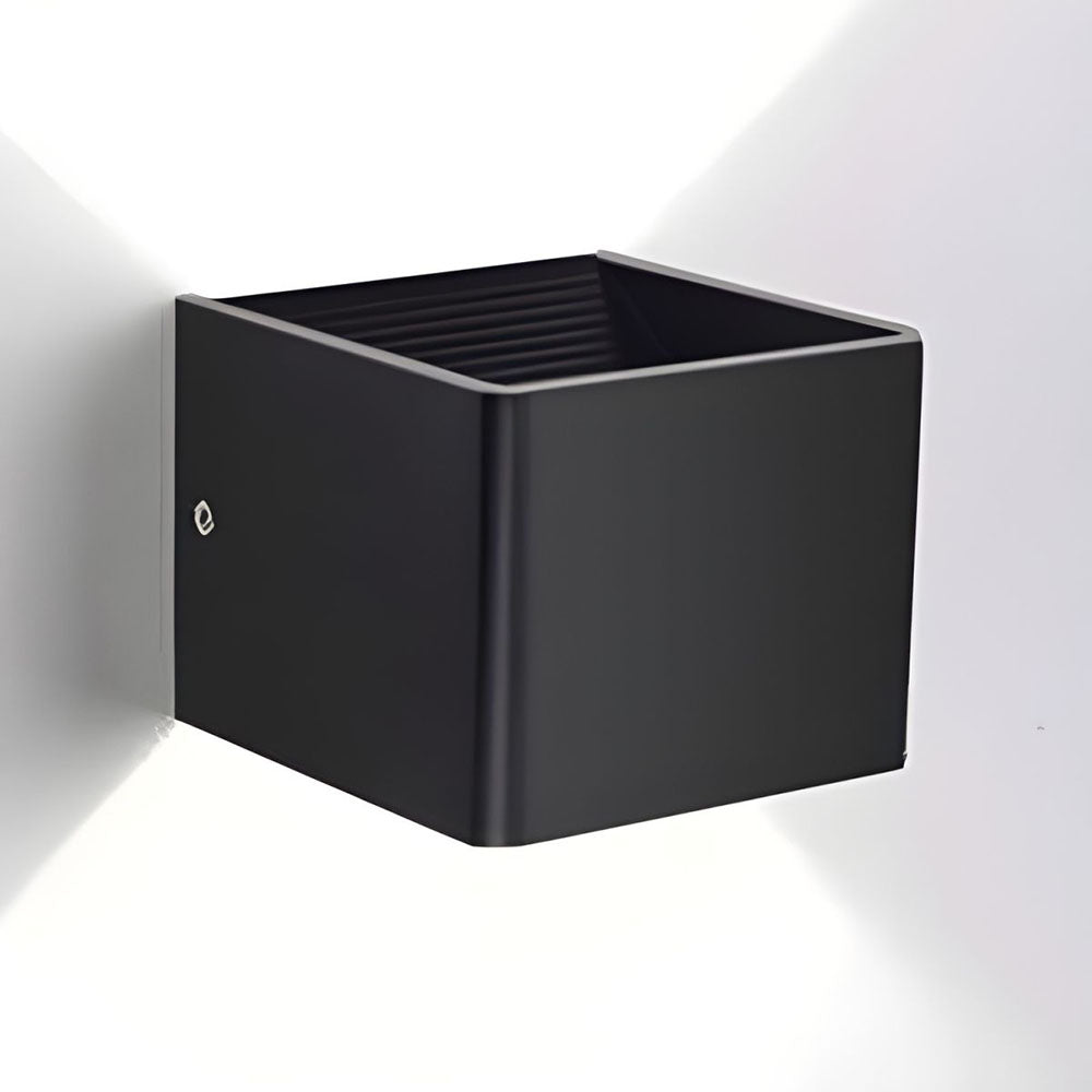 Slim LED Wall Light Modern White Compact Design