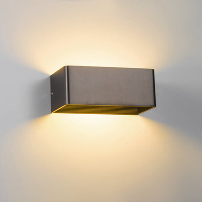 Slim LED Wall Light Modern White Compact Design