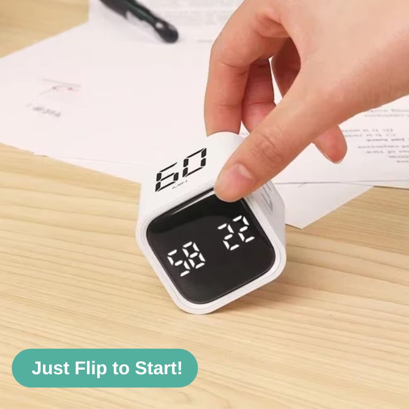 Intelligent Countdown Cube with LED Screen