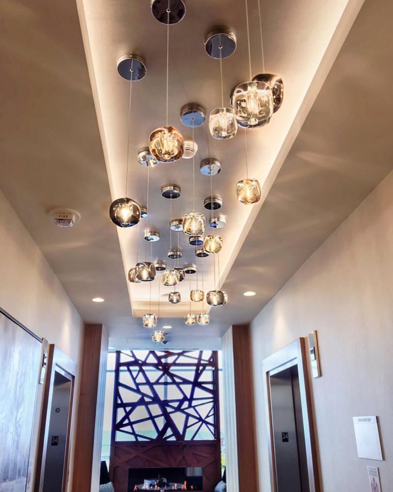 Modern Cubie Pendant Light