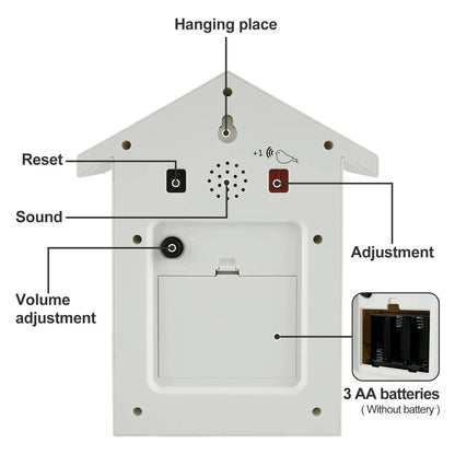 Traditional Pendulum Cuckoo Clock for Home Decor