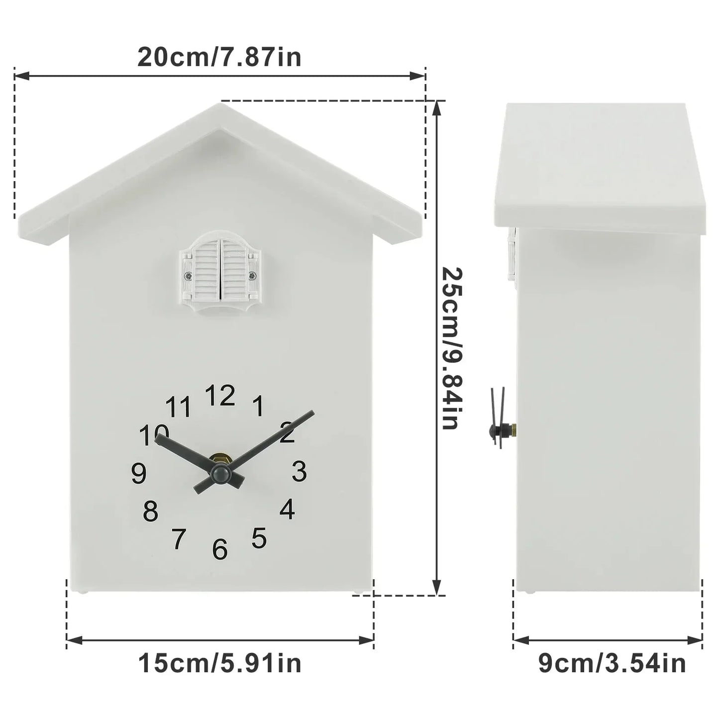 Traditional Pendulum Cuckoo Clock for Home Decor