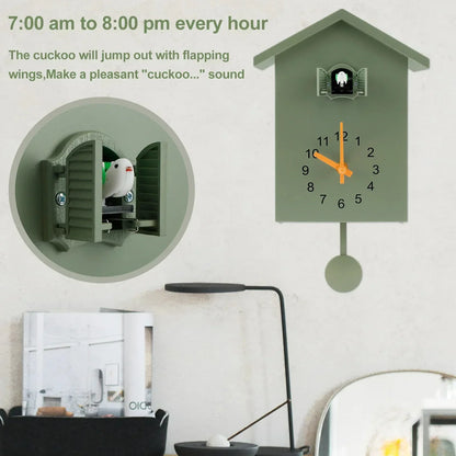 Traditional Pendulum Cuckoo Clock for Home Decor