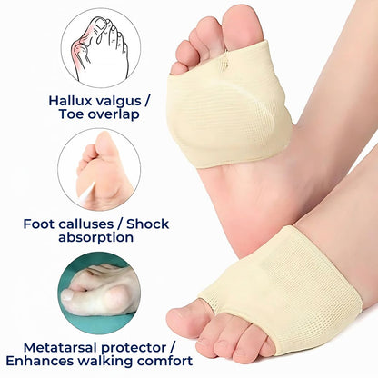 Gel Foot Cushions for Metatarsal Pain Relief - Cofik