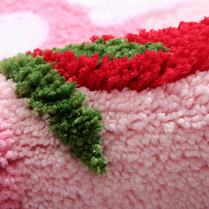 Colorful Fruit Design Bathroom Mat