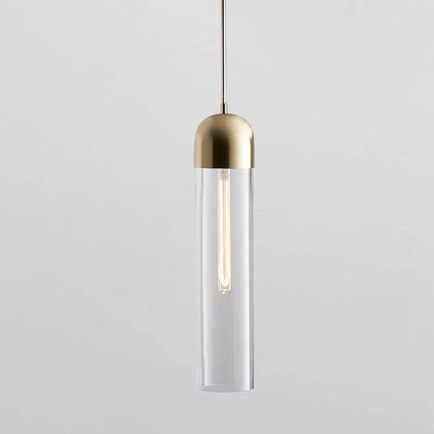 Clear Round Hanging Light Pendant
