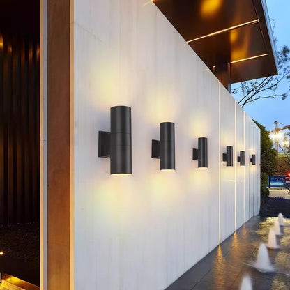 Round Exterior Mounted Outdoor Lamp