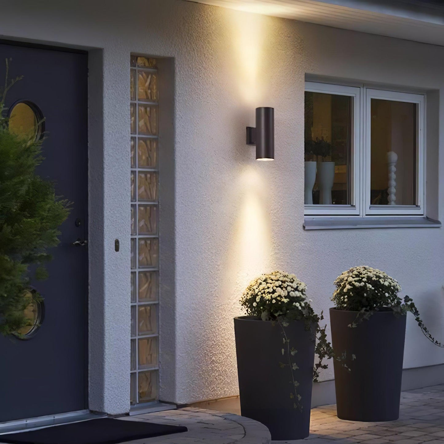 Round Exterior Mounted Outdoor Lamp