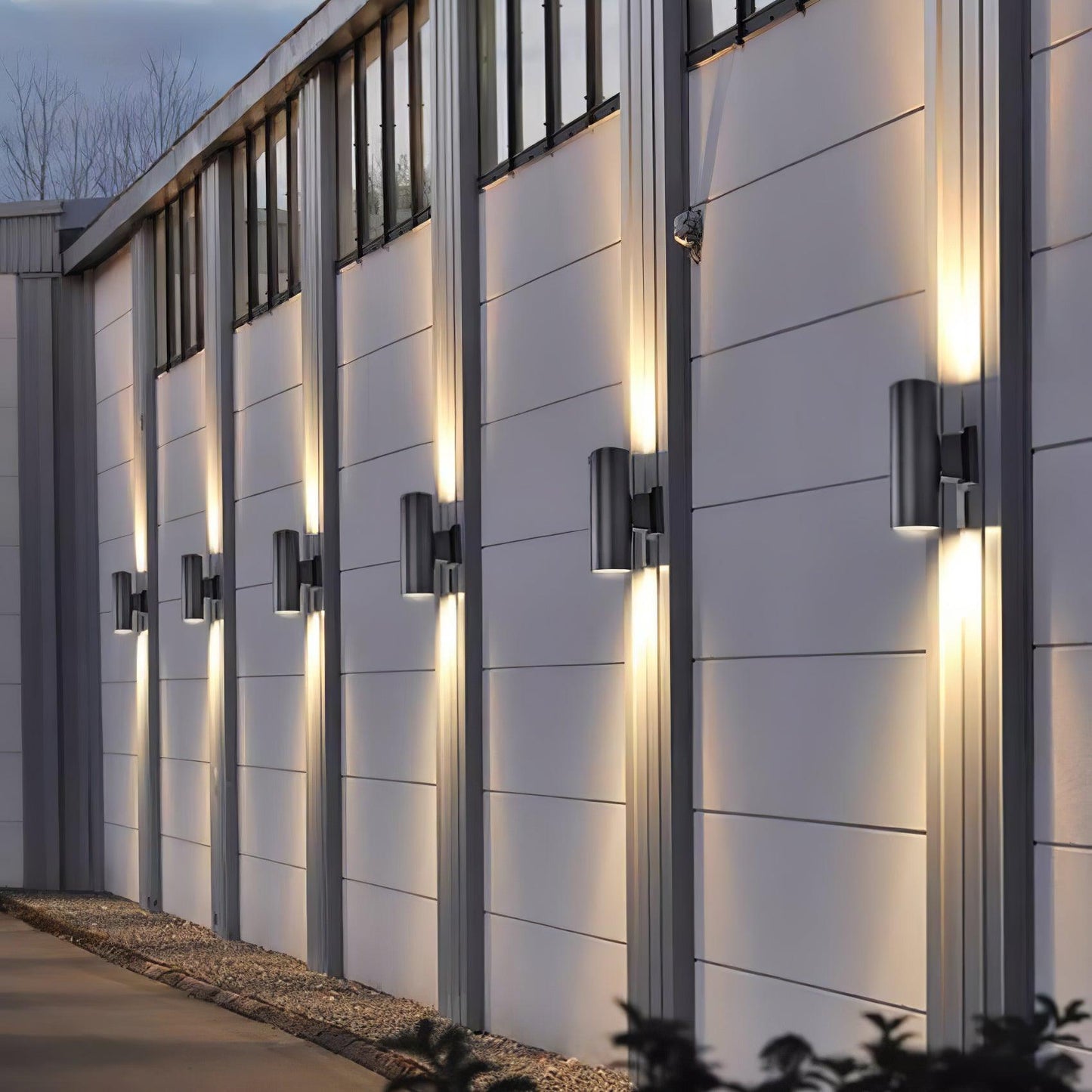 Round Exterior Mounted Outdoor Lamp