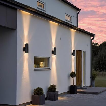 Round Exterior Mounted Outdoor Lamp