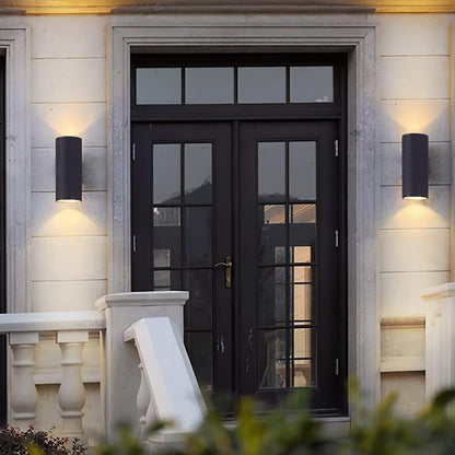 Round Exterior Mounted Outdoor Lamp