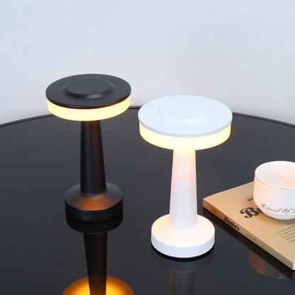 Sleek Metal Desk Lamp with LED Warm White Light