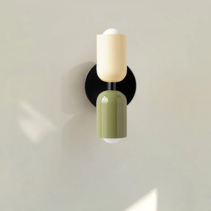 Contemporary Dual Head LED Wall Lamp