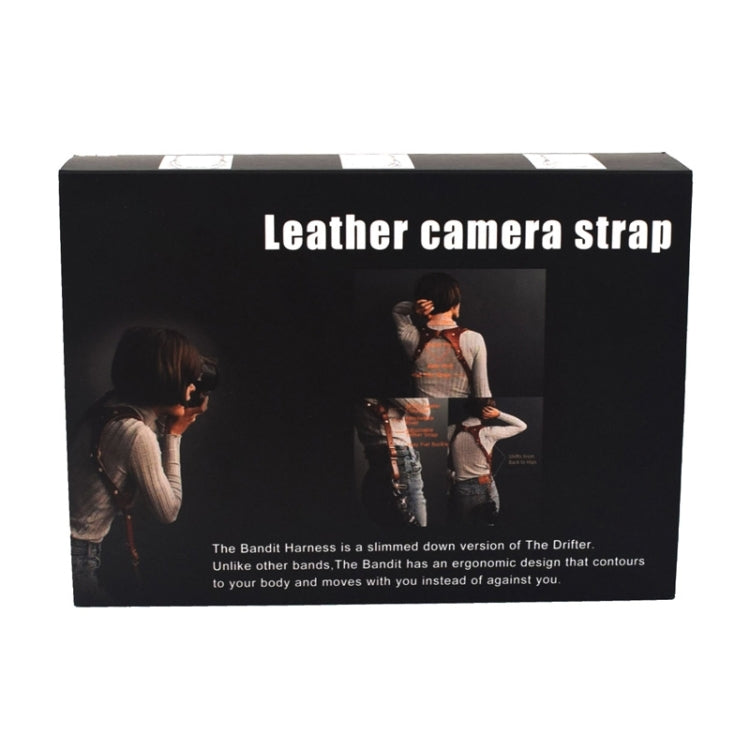 Durable Leather Camera Strap with Quick Release Buckle