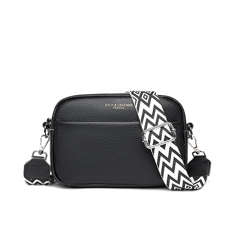 Classic Leather Tote Shoulder Bag