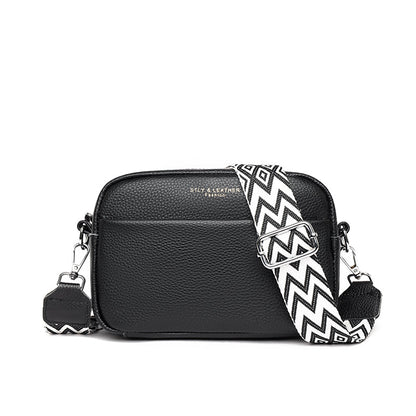 Classic Leather Tote Shoulder Bag