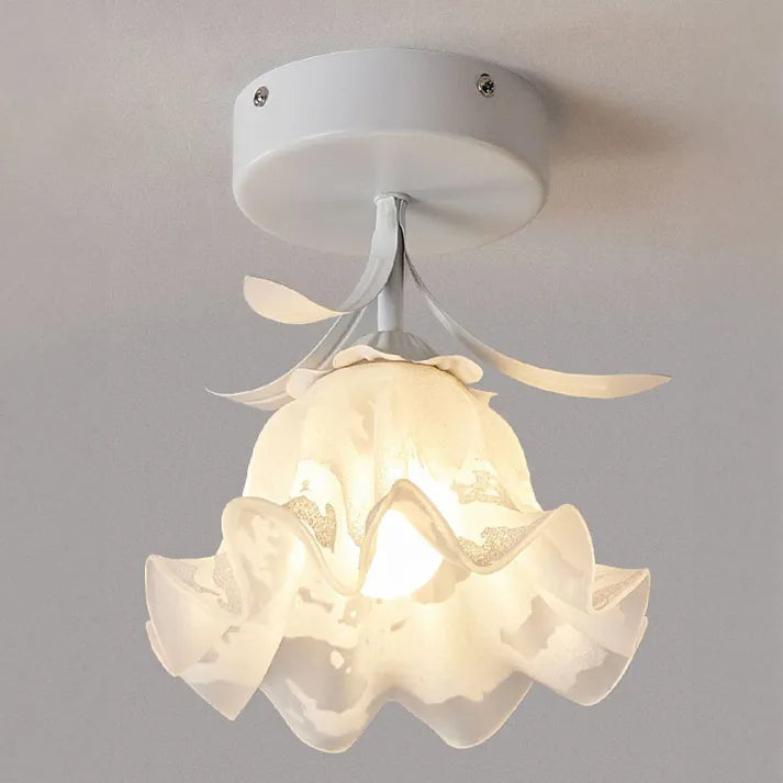 Small Floral Pendant Light