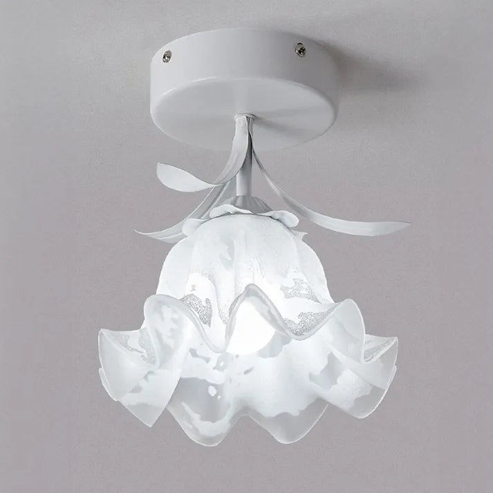 Small Floral Pendant Light