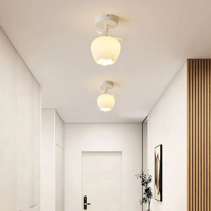 Small Floral Pendant Light