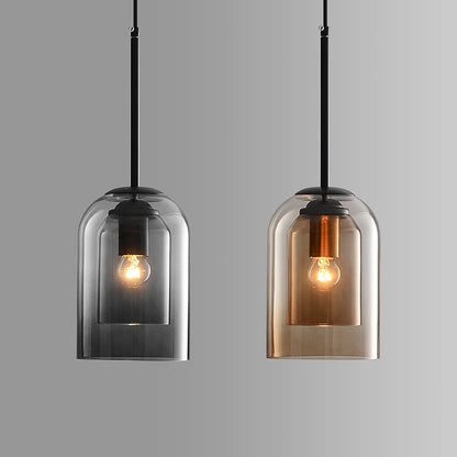 Simple Two Tier Mini Pendant Lamp
