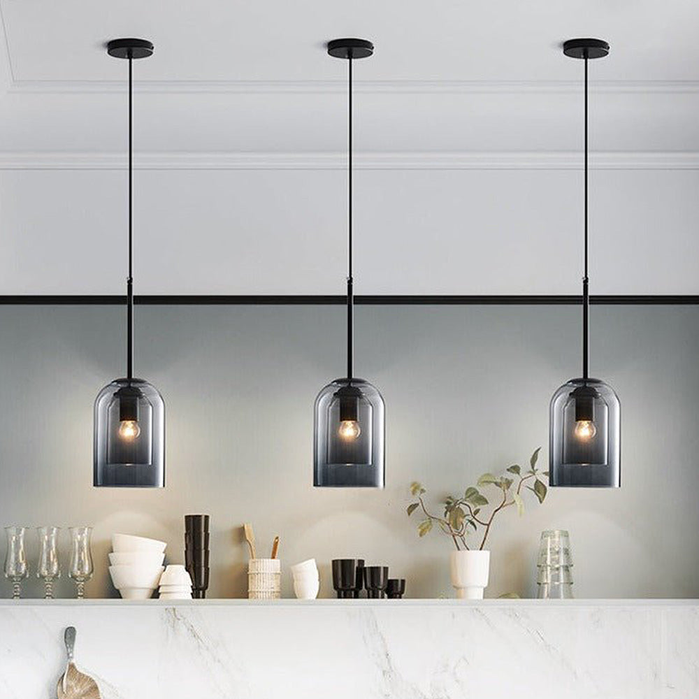 Simple Two Tier Mini Pendant Lamp