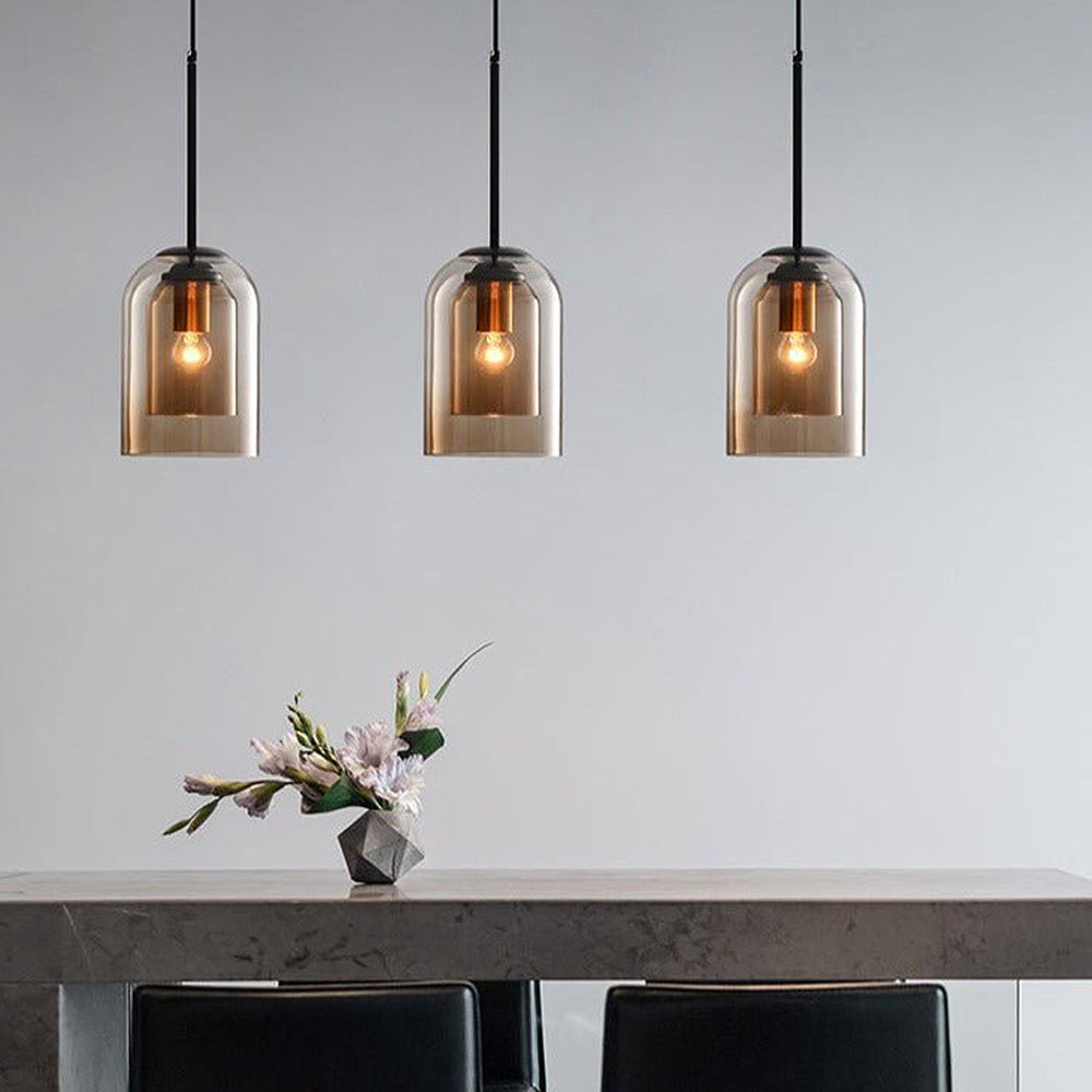 Simple Two Tier Mini Pendant Lamp