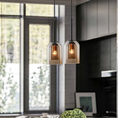 Simple Two Tier Mini Pendant Lamp