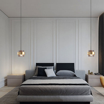 Elegant Clear Hanging Ceiling Light