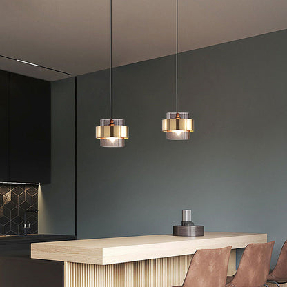 Elegant Clear Hanging Ceiling Light