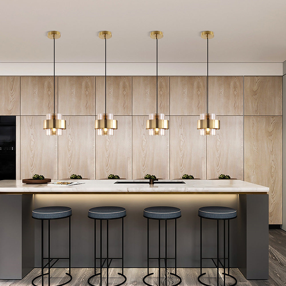 Elegant Clear Hanging Ceiling Light