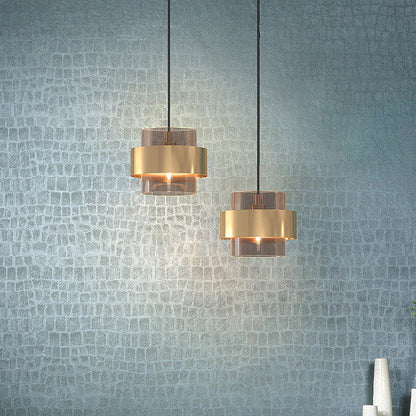 Elegant Clear Hanging Ceiling Light