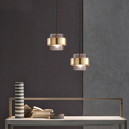 Elegant Clear Hanging Ceiling Light