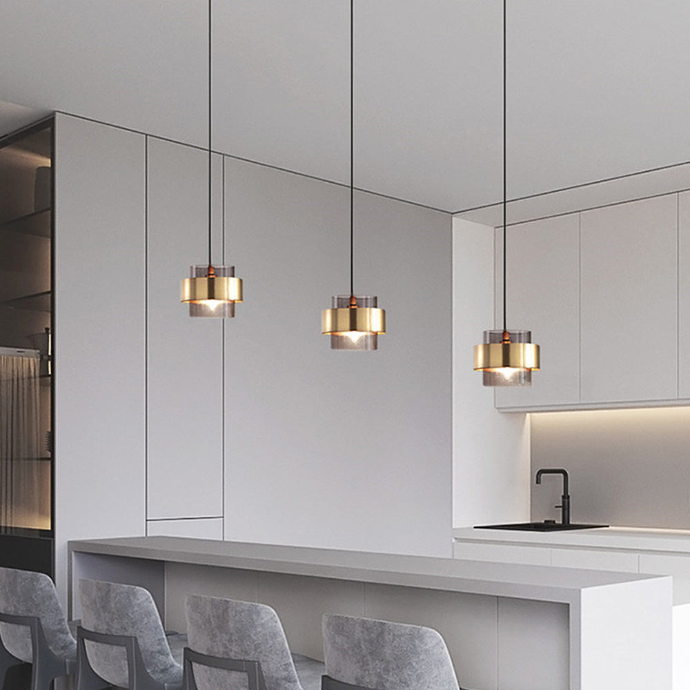 Elegant Clear Hanging Ceiling Light