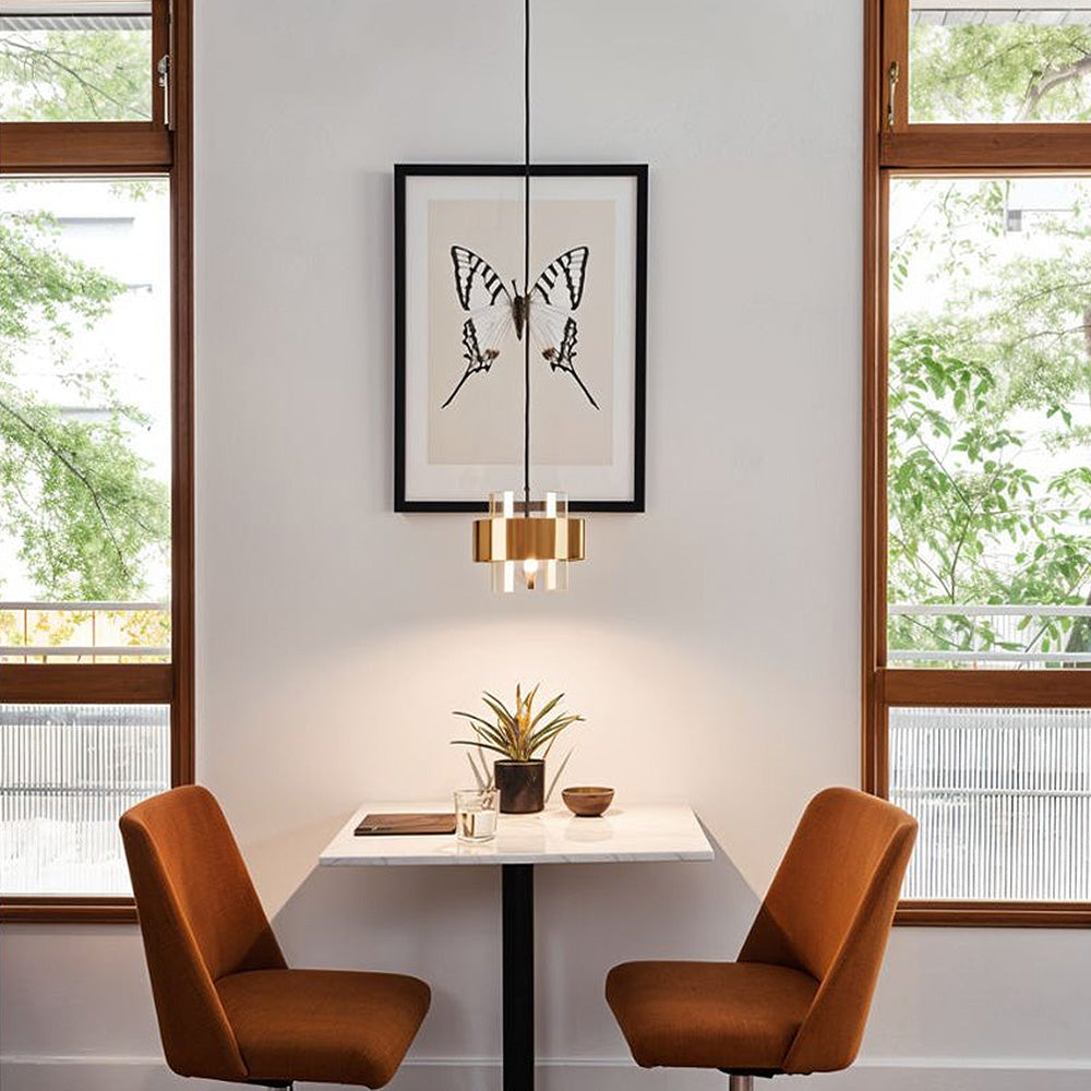 Elegant Clear Hanging Ceiling Light