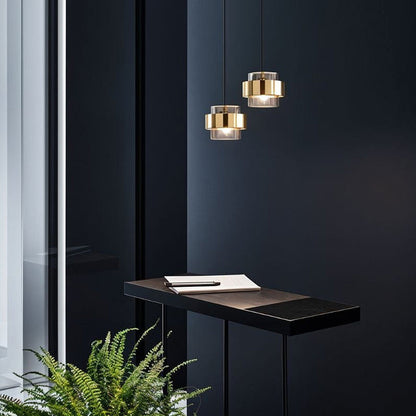 Elegant Clear Hanging Ceiling Light