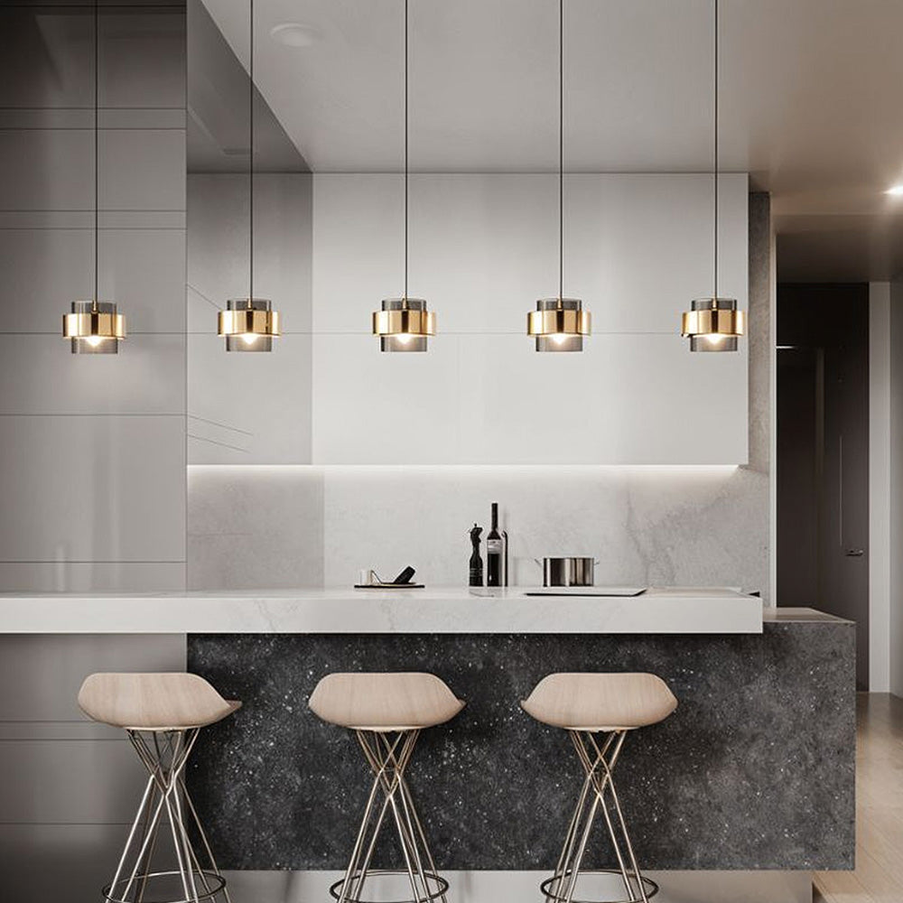 Elegant Clear Hanging Ceiling Light