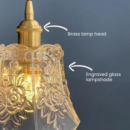 Small Round Crystal Drop Pendant Light