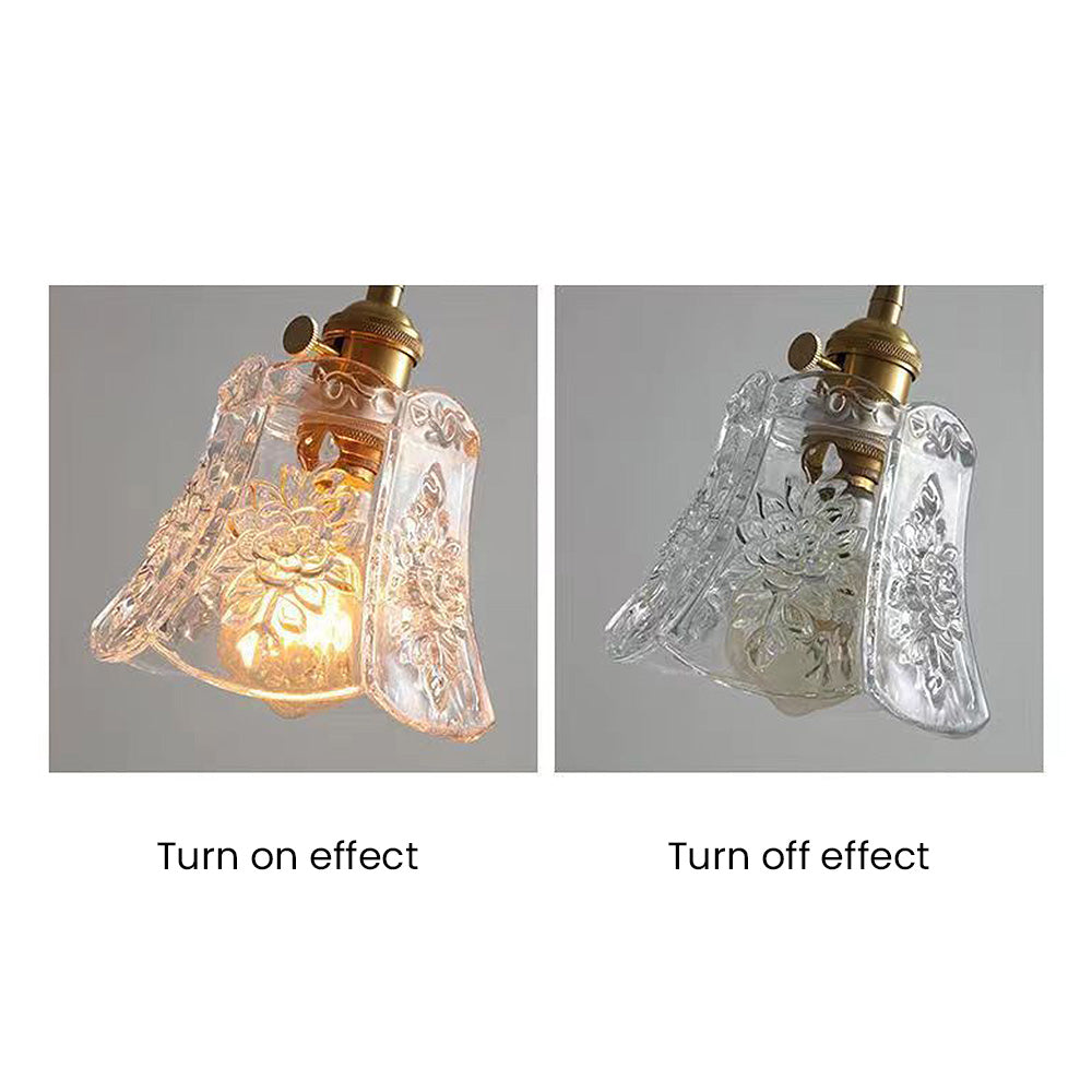 Small Round Crystal Drop Pendant Light