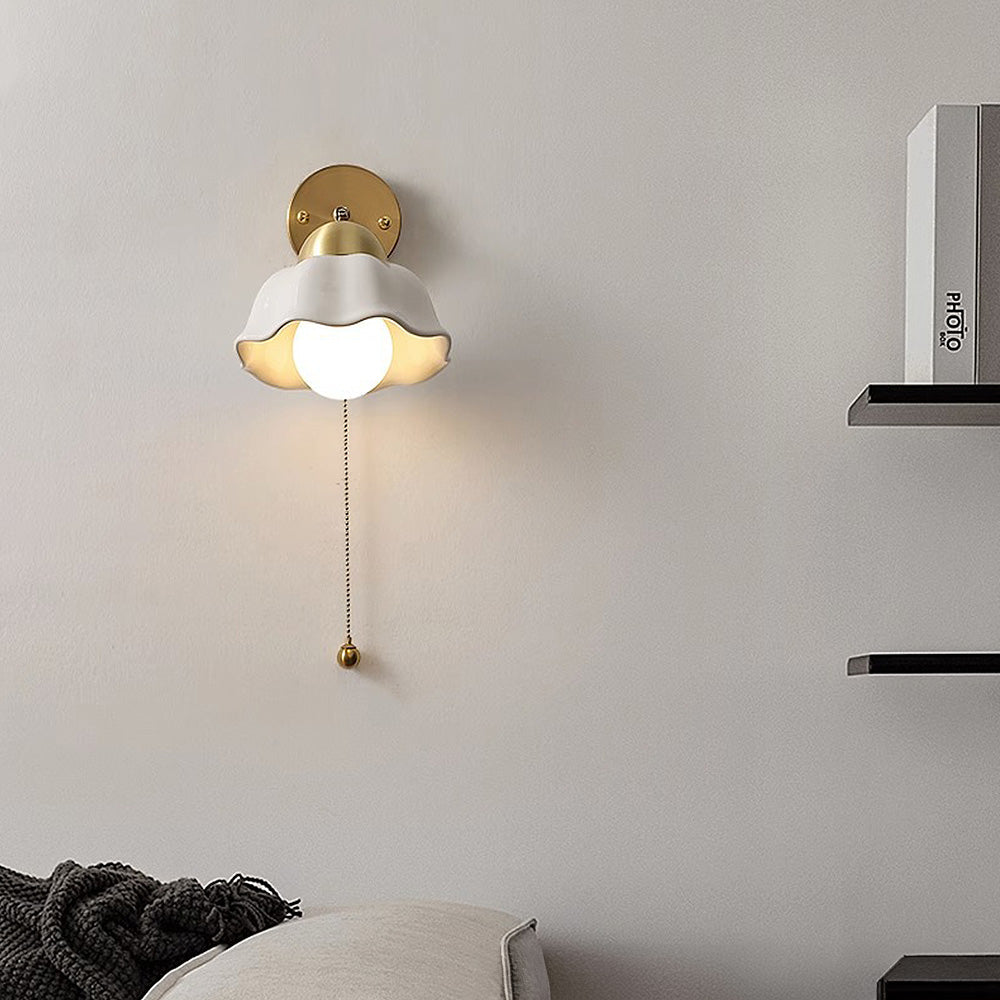 Classic Floral Wall Light