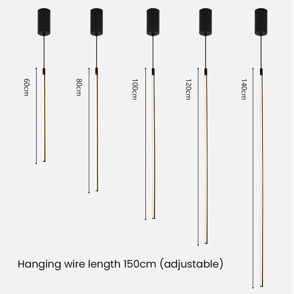 Modern Chrome LED Hanging Lamp